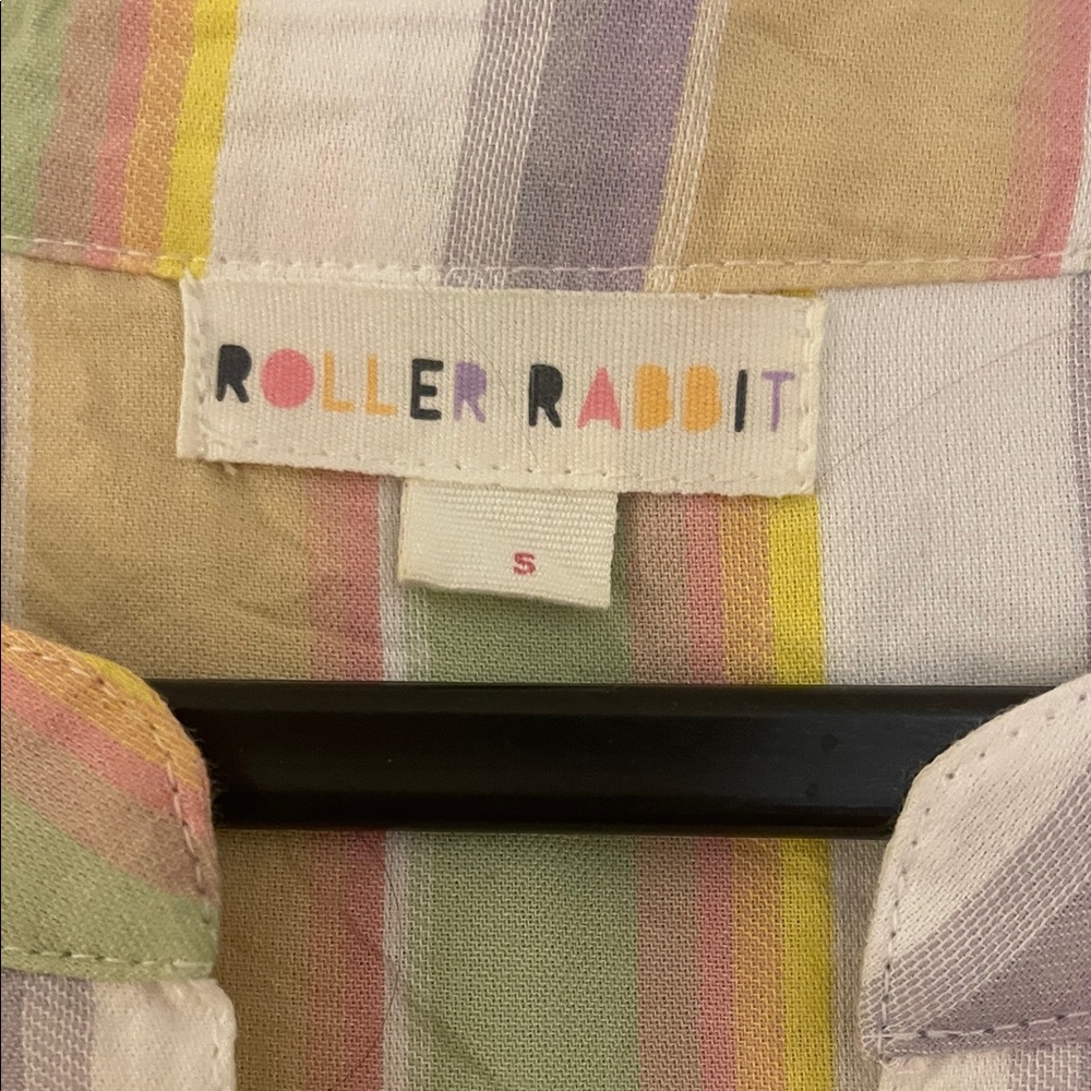 Roller Rabbit Pastel Striped Mini Dress - Picture 2 of 2